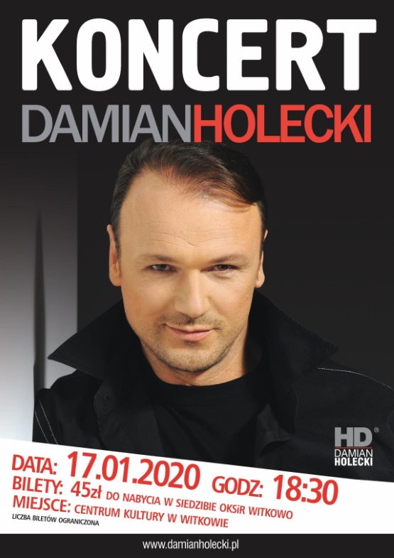 Koncert Damian Holecki