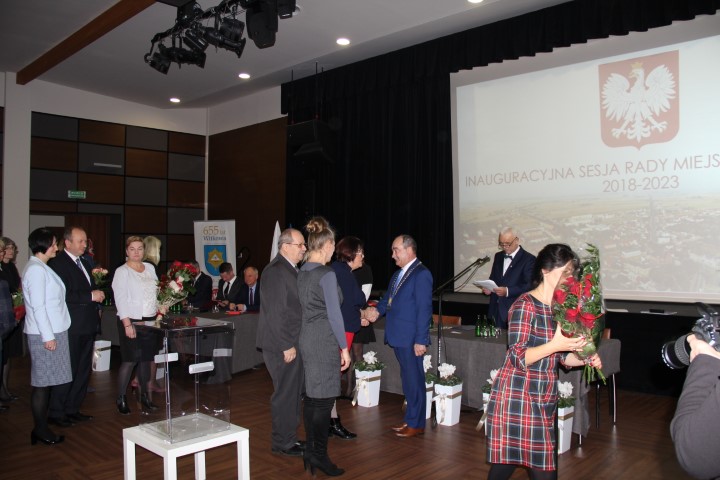 Inauguracyjna Sesja Rady Miejskiej w Witkowie 2018 - 2023