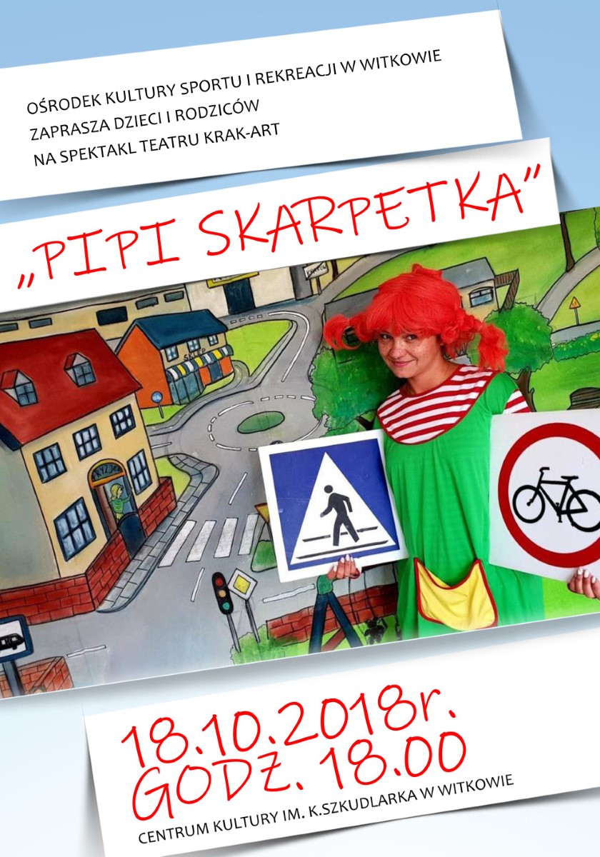 "Pipi Skarpetka" w Centrum Kultury