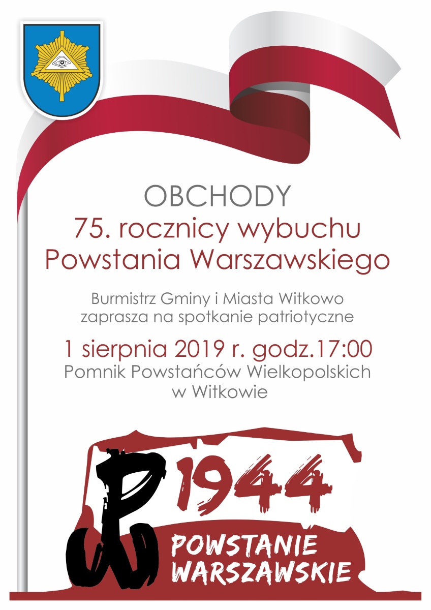 p plakat powstanie warszawskie 2019
