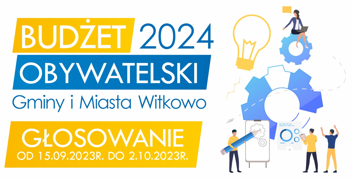 Budżet Obywatelski Gminy i Miasta Witkowo na 2024 Rok 